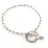 GUCCI bracelet Ball chain Sterling Silver 925 Silver unisex