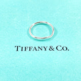 TIFFANY & CO. Ring Curved bundling Elsa Peretti Sterling Silver 925 US Size 5.75 Women