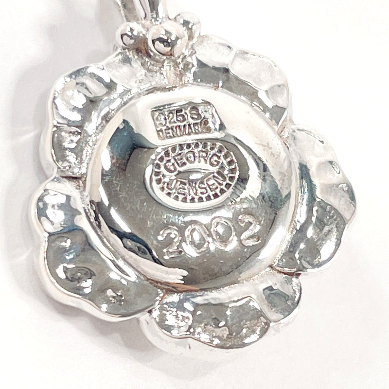 Georg Jensen Pendant top Flower motif Silver925 Silver Women Used