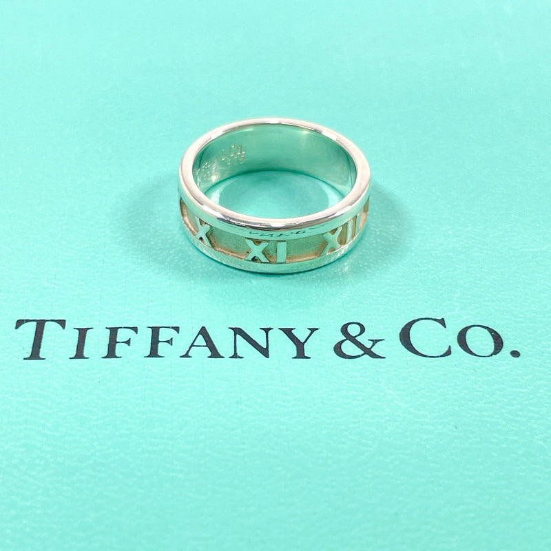 TIFFANY&Co. Ring Atlas Silver925 #10.5(JP Size) Silver Women Used