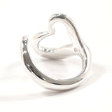 TIFFANY&Co. Ring Open heart Elsa Peretti Silver925 #12(JP Size) Silver Women Used