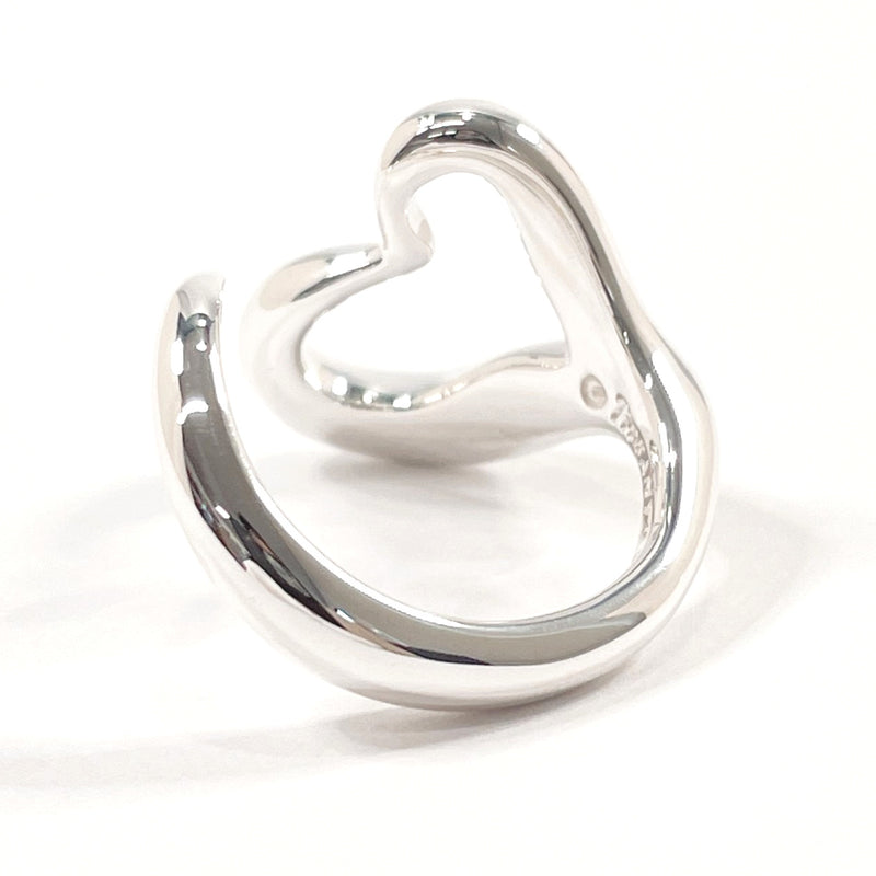 TIFFANY&Co. Ring Open heart Elsa Peretti Silver925 #12(JP Size) Silver Women Used