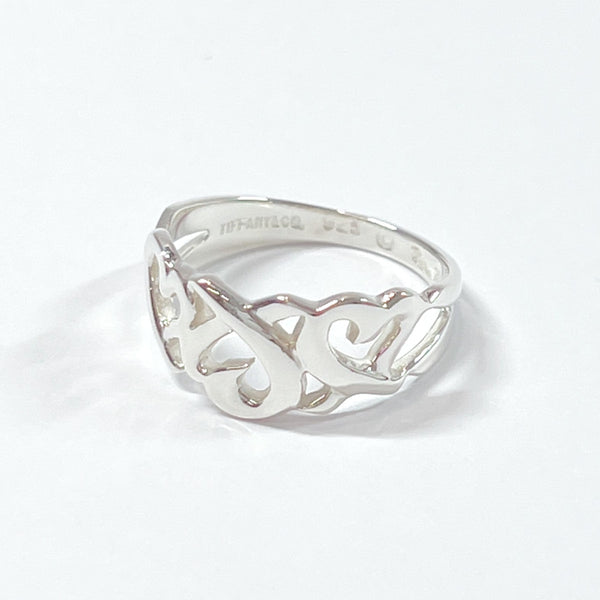 TIFFANY&Co. Ring Triple rubbing Silver925 #10(JP Size) Silver Women Used