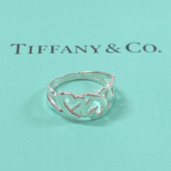 TIFFANY&Co. Ring Triple rubbing Silver925 #10(JP Size) Silver Women Used