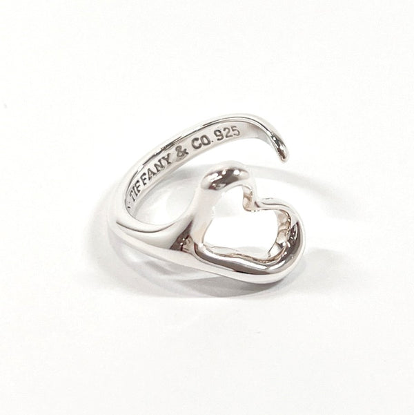 TIFFANY&Co. Ring Open heart Elsa Peretti Silver925 #12(JP Size) Silver Women Used