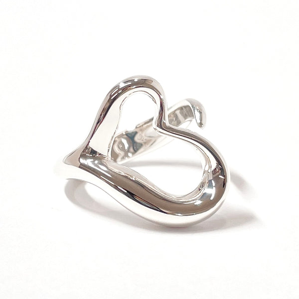 TIFFANY&Co. Ring Open heart Elsa Peretti Silver925 #10(JP Size) Silver Women Used