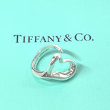 TIFFANY&Co. Ring Open heart Elsa Peretti Silver925 #7(JP Size) Silver Women Used