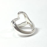 TIFFANY&Co. Ring Open heart Elsa Peretti Silver925 #7(JP Size) Silver Women Used