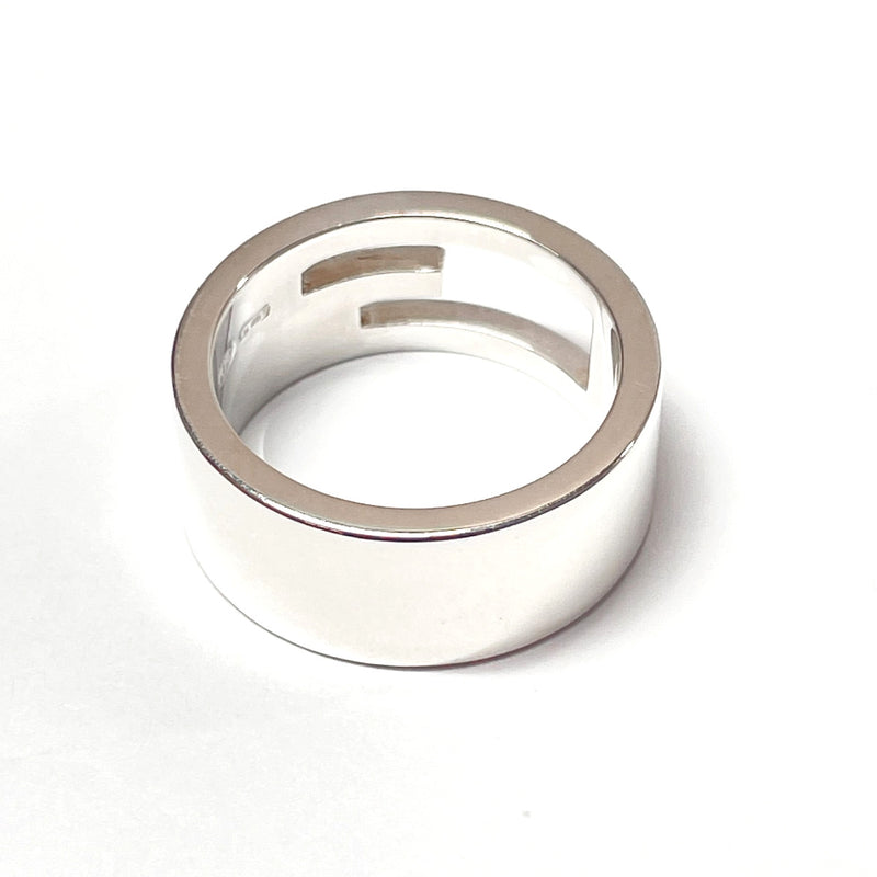 GUCCI Ring Branded Cutout G Silver925 #10(JP Size) Silver Women Used