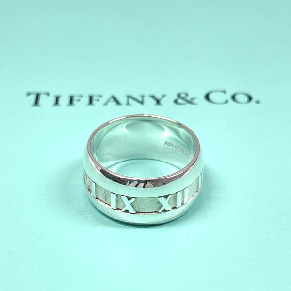 TIFFANY&Co. Ring Atlas Silver925 #11(JP Size) Silver Women Used