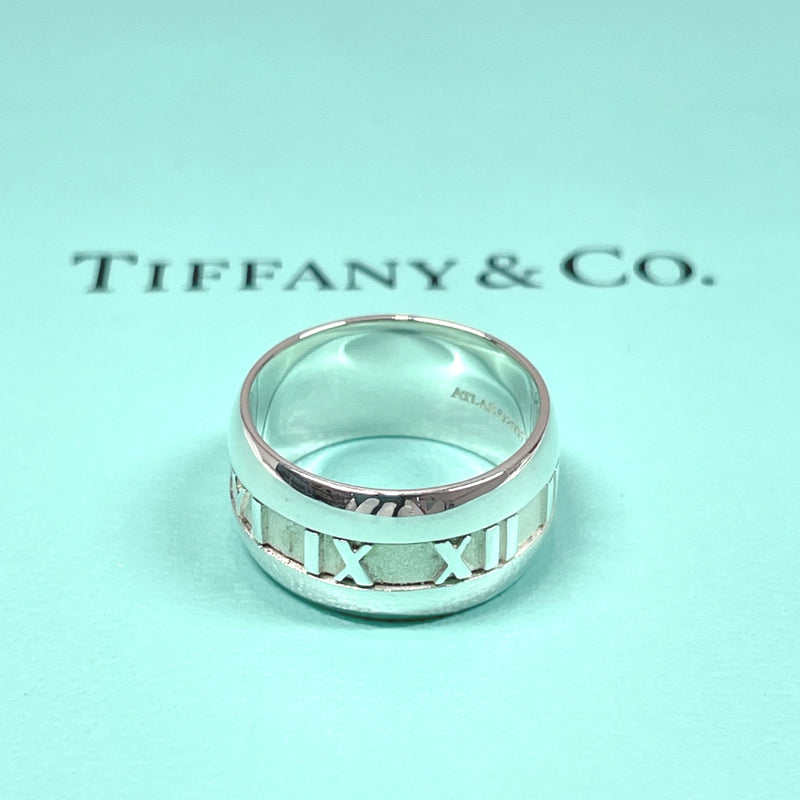 TIFFANY&Co. Ring Atlas Silver925 #11(JP Size) Silver Women Used