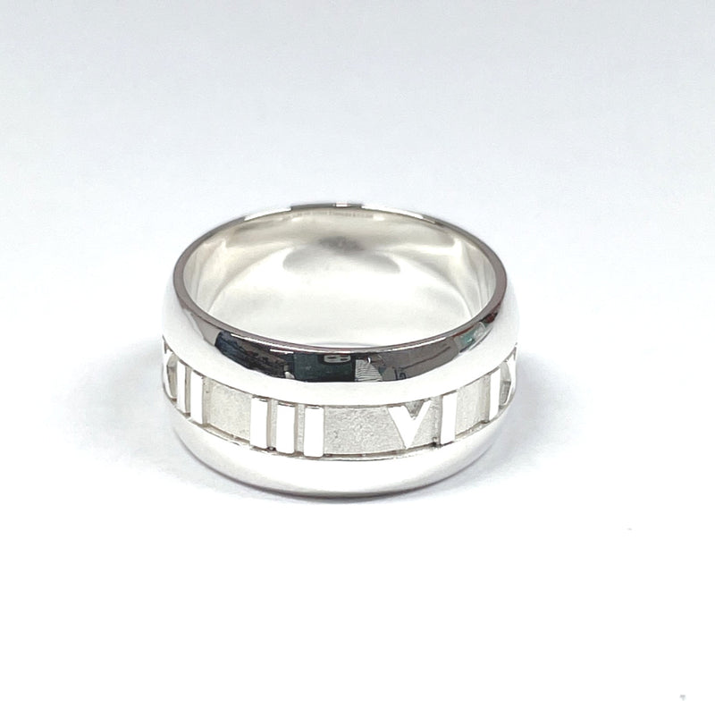 TIFFANY&Co. Ring Atlas Silver925 #11(JP Size) Silver Women Used