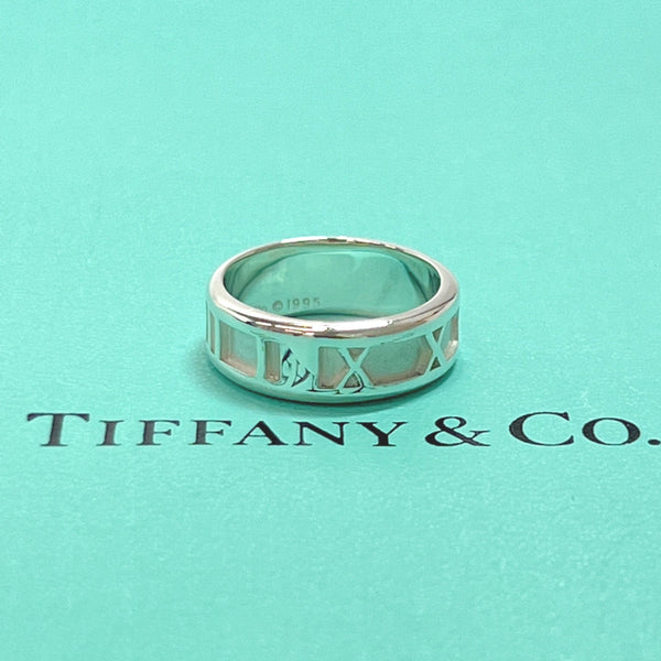 TIFFANY&Co. Ring Atlas Silver925 #10(JP Size) Silver Women Used