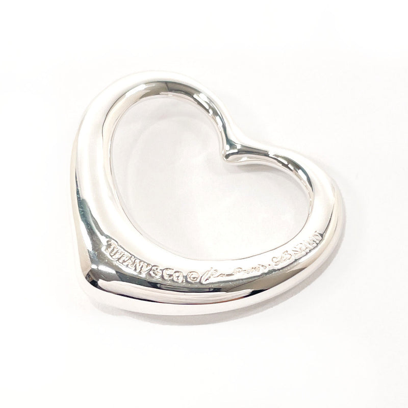 TIFFANY&Co. Pendant top Open heart Elsa Peretti Silver925 Silver Women Used