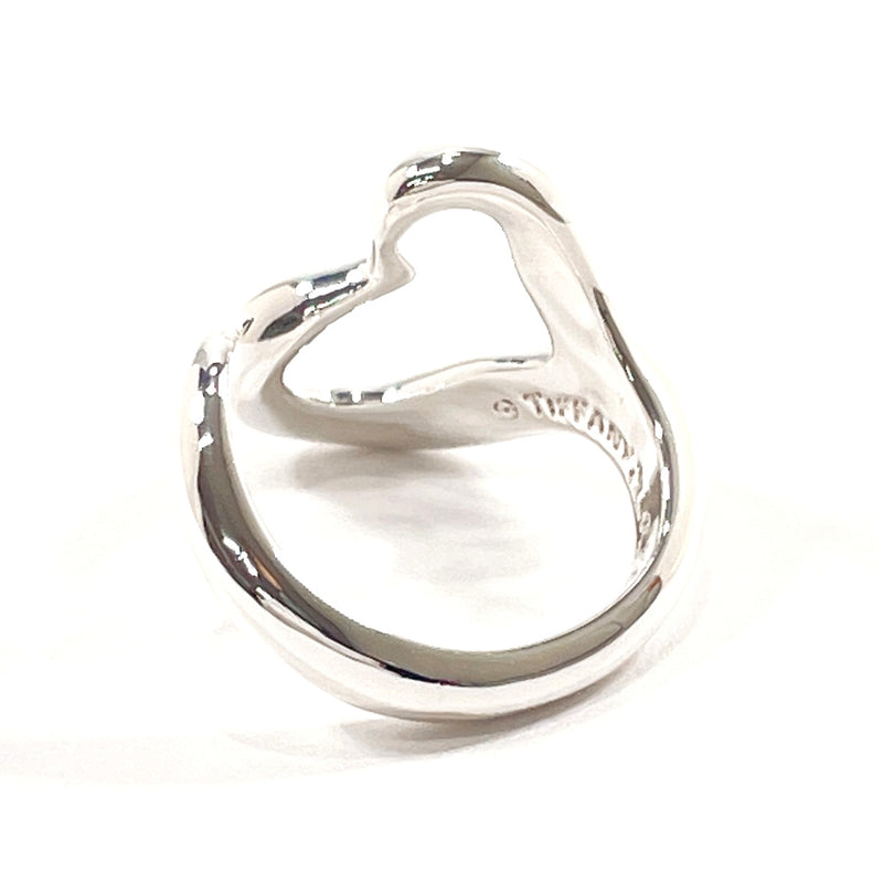 TIFFANY&Co. Ring Open heart Elsa Peretti Silver925 #11(JP Size) Silver Women Used