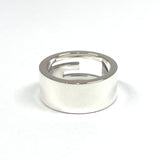 GUCCI Ring Branded Cutout G Silver925 #8(JP Size) Silver Women Used