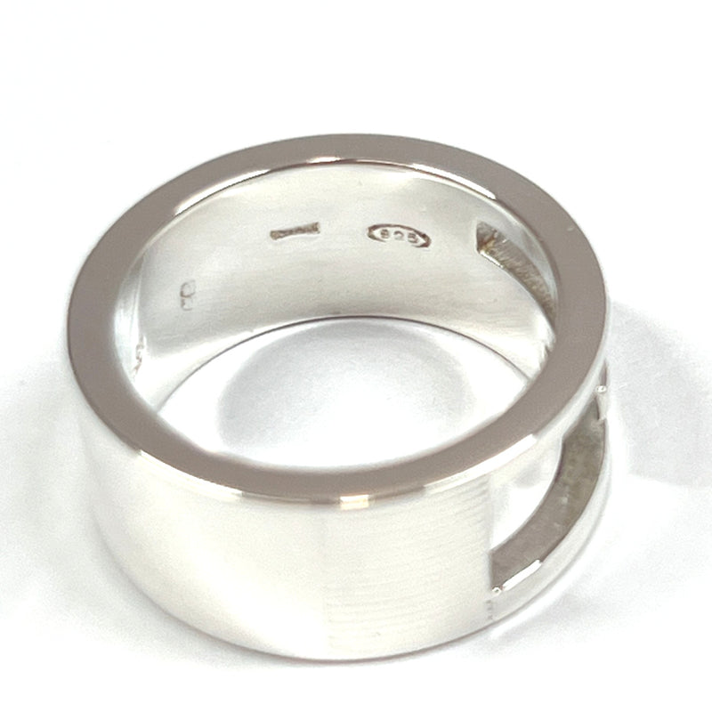 GUCCI Ring Branded Cutout G Silver925 #8(JP Size) Silver Women Used