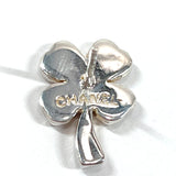 CHANEL earring Clover four leaves Silver925 Silver Women Used