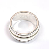 TIFFANY&Co. Ring Atlas grooved Double line Silver925 #9(JP Size) Silver Women Used