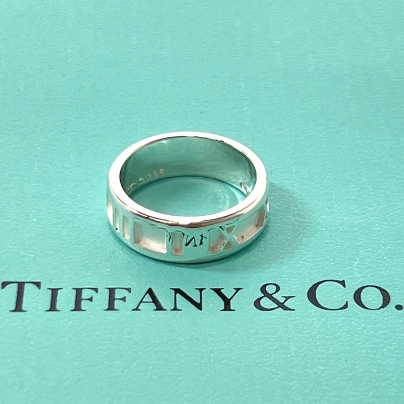 TIFFANY&Co. Ring Atlas Silver925 #10(JP Size) Silver Women Used