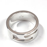 GUCCI Ring Branded Cutout G Silver925 #9.5(JP Size) Silver unisex Used