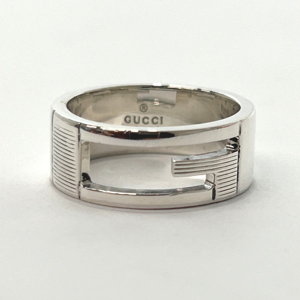 GUCCI Ring Branded Cutout G Silver925 #13(JP Size) Silver unisex Used