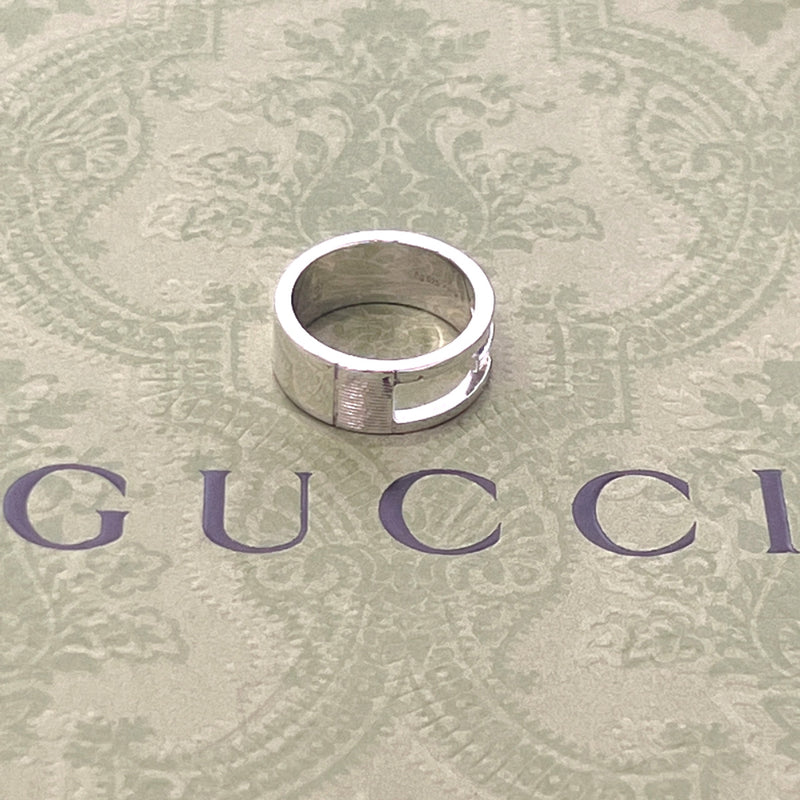 GUCCI Ring Branded Cutout G Silver925 #13(JP Size) Silver unisex Used