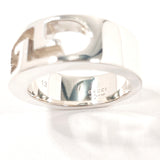 GUCCI Ring Double G logo Silver925 #US 5 3/4 Silver unisex Second hand