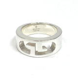 GUCCI Ring GG logo Silver925 #11(JP Size) Silver unisex Used