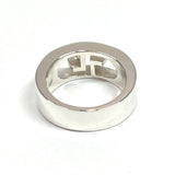 GUCCI Ring GG logo Silver925 #11(JP Size) Silver unisex Used