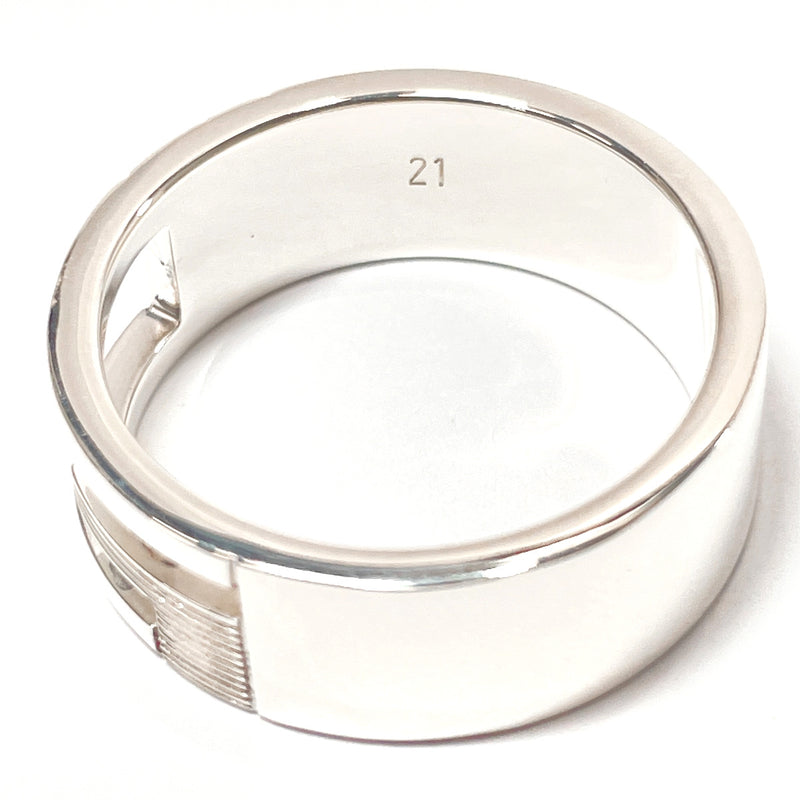 GUCCI Ring Branded Cutout G Silver925 #19(JP Size) Silver unisex Used