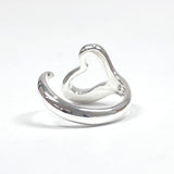 TIFFANY&Co. Ring Open heart Elsa Peretti Silver925 #10(JP Size) Silver Women Used