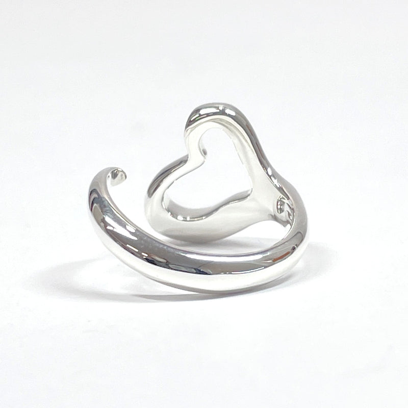 TIFFANY&Co. Ring Open heart Elsa Peretti Silver925 #10(JP Size) Silver Women Used