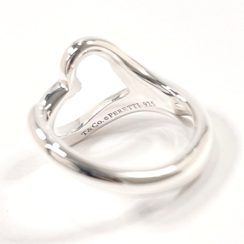 TIFFANY&Co. Ring Open heart Elsa Peretti Silver925 #10(JP Size) Silver Women Used