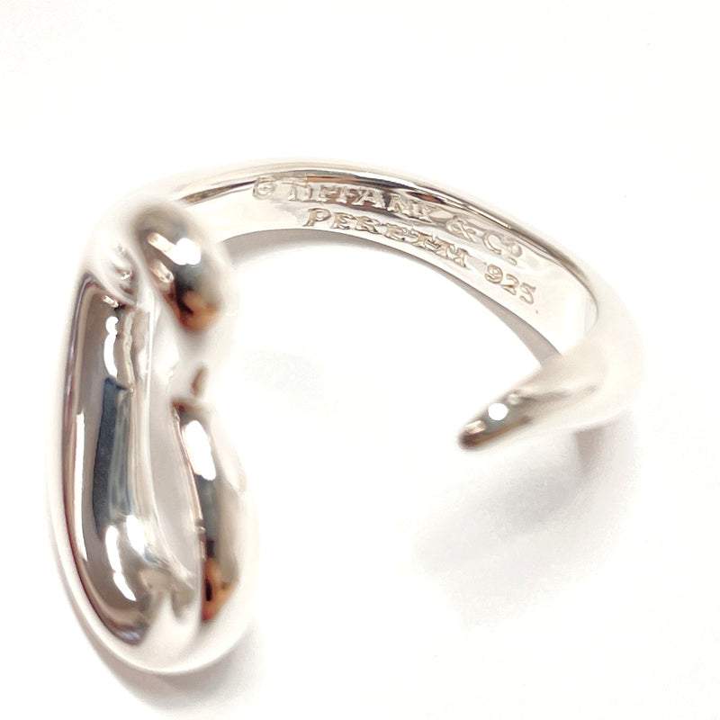 TIFFANY&Co. Ring Open heart Elsa Peretti Silver925 #11(JP Size) Silver Women Used