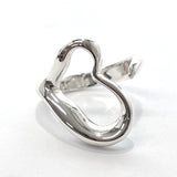 TIFFANY&Co. Ring Open heart Elsa Peretti Silver925 #11(JP Size) Silver Women Used