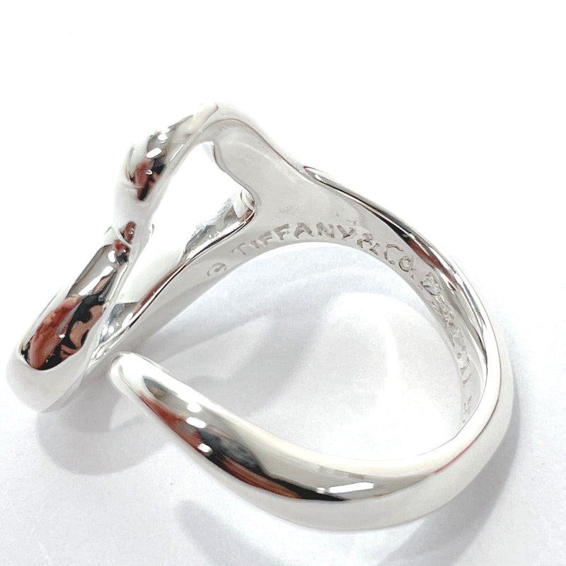 TIFFANY&Co. Ring Open heart Elsa Peretti Silver925 #11(JP Size) Silver Women Used