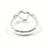 TIFFANY&Co. Ring Open heart Elsa Peretti Silver925 #US 5 Silver Women Second hand