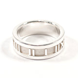 TIFFANY&Co. Ring Atlas Silver925 #8.5(JP Size) Silver Women Used