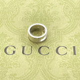 GUCCI Ring Branded Cutout G Silver925 #9(JP Size) Silver Women Used