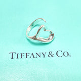 TIFFANY&Co. Ring Open heart Elsa Peretti Silver925 #12(JP Size) Silver Women Used