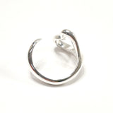 TIFFANY&Co. Ring Open heart Elsa Peretti Silver925 #12(JP Size) Silver Women Used