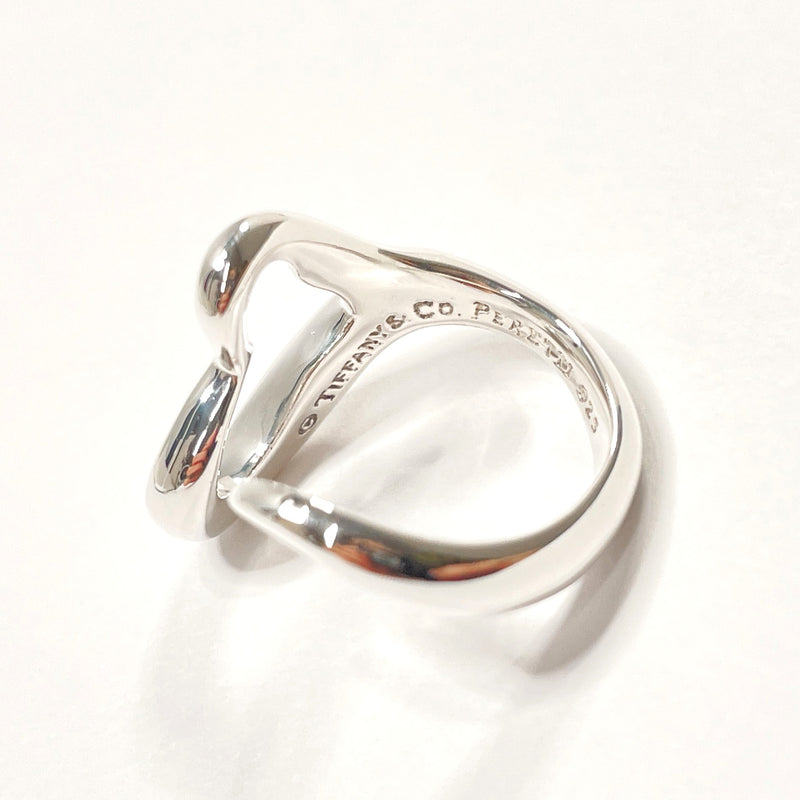 TIFFANY&Co. Ring Open heart Elsa Peretti Silver925 #12(JP Size) Silver Women Used