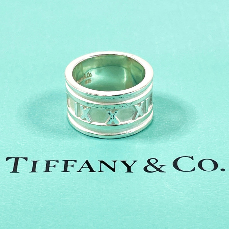 TIFFANY&Co. Ring Atlas Silver925 #9(JP Size) Silver Women Used