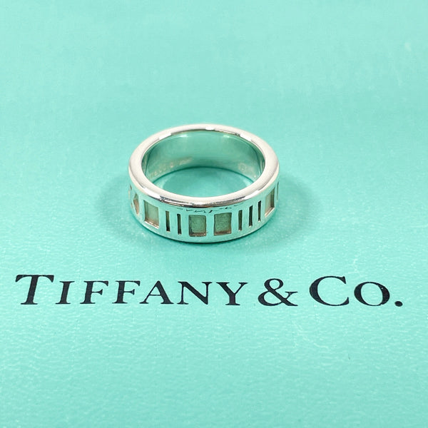 TIFFANY&Co. Ring Atlas Silver925 #9(JP Size) Silver Women Used