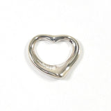 TIFFANY&Co. Pendant top Open heart Elsa Peretti Silver925 Silver Women Used