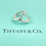 TIFFANY&Co. Ring Open heart Elsa Peretti Silver925 #8(JP Size) Silver Women Used