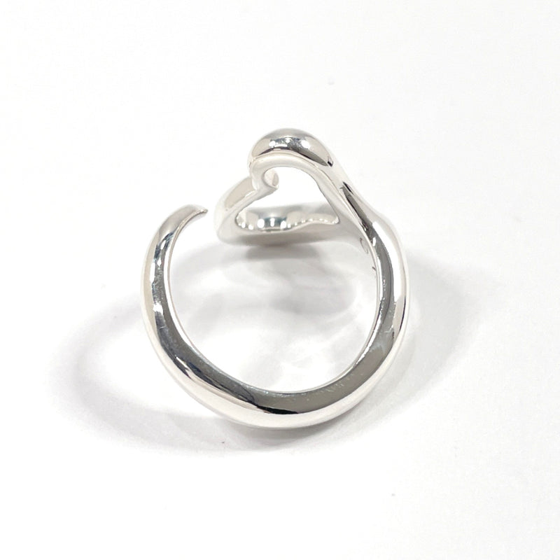 TIFFANY&Co. Ring Open heart Elsa Peretti Silver925 #8(JP Size) Silver Women Used