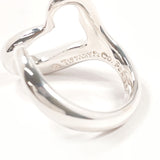 TIFFANY&Co. Ring Open heart Elsa Peretti Silver925 #US 5 1/4 Silver Women Second hand