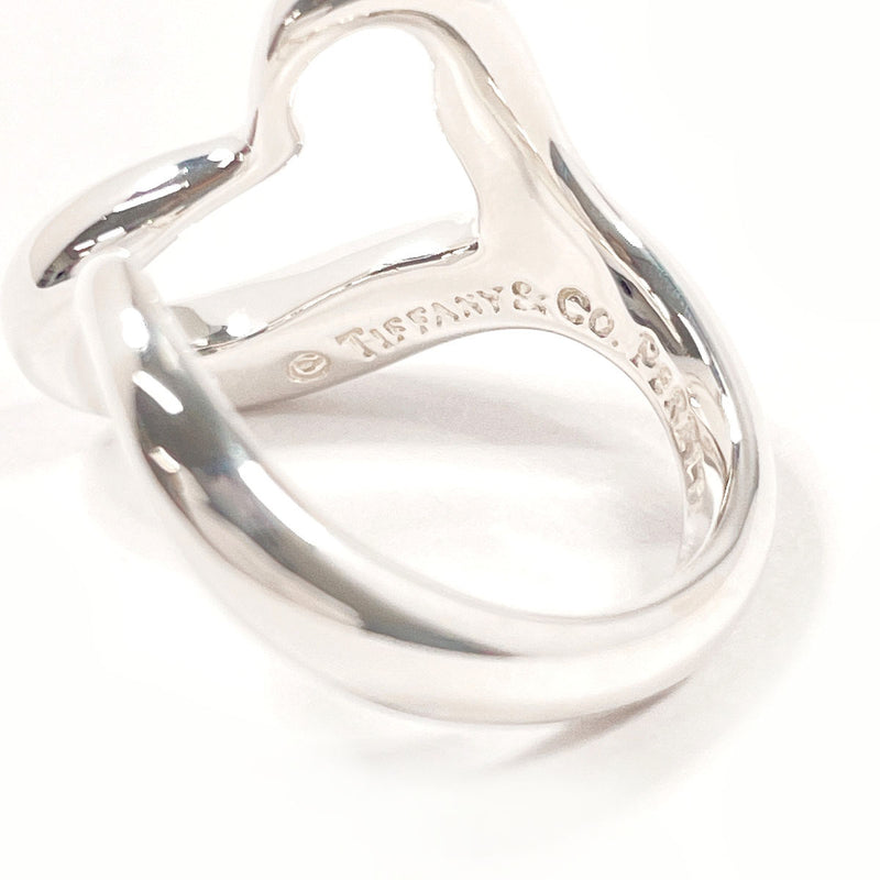 TIFFANY&Co. Ring Open heart Elsa Peretti Silver925 #US 5 1/4 Silver Women Second hand